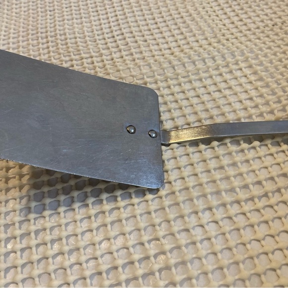 Vintage Stainless Steel Spatula with Floral Fruit Handle - Picture 5 of 9